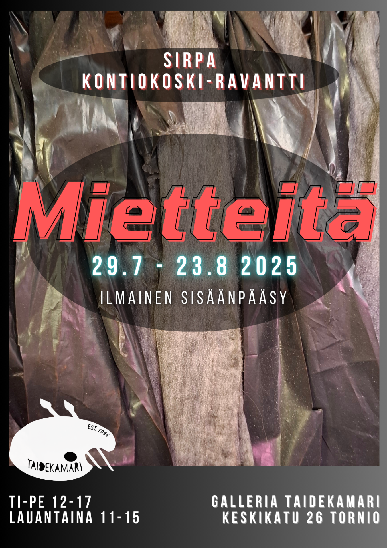 Elokuun 2025 näyttely